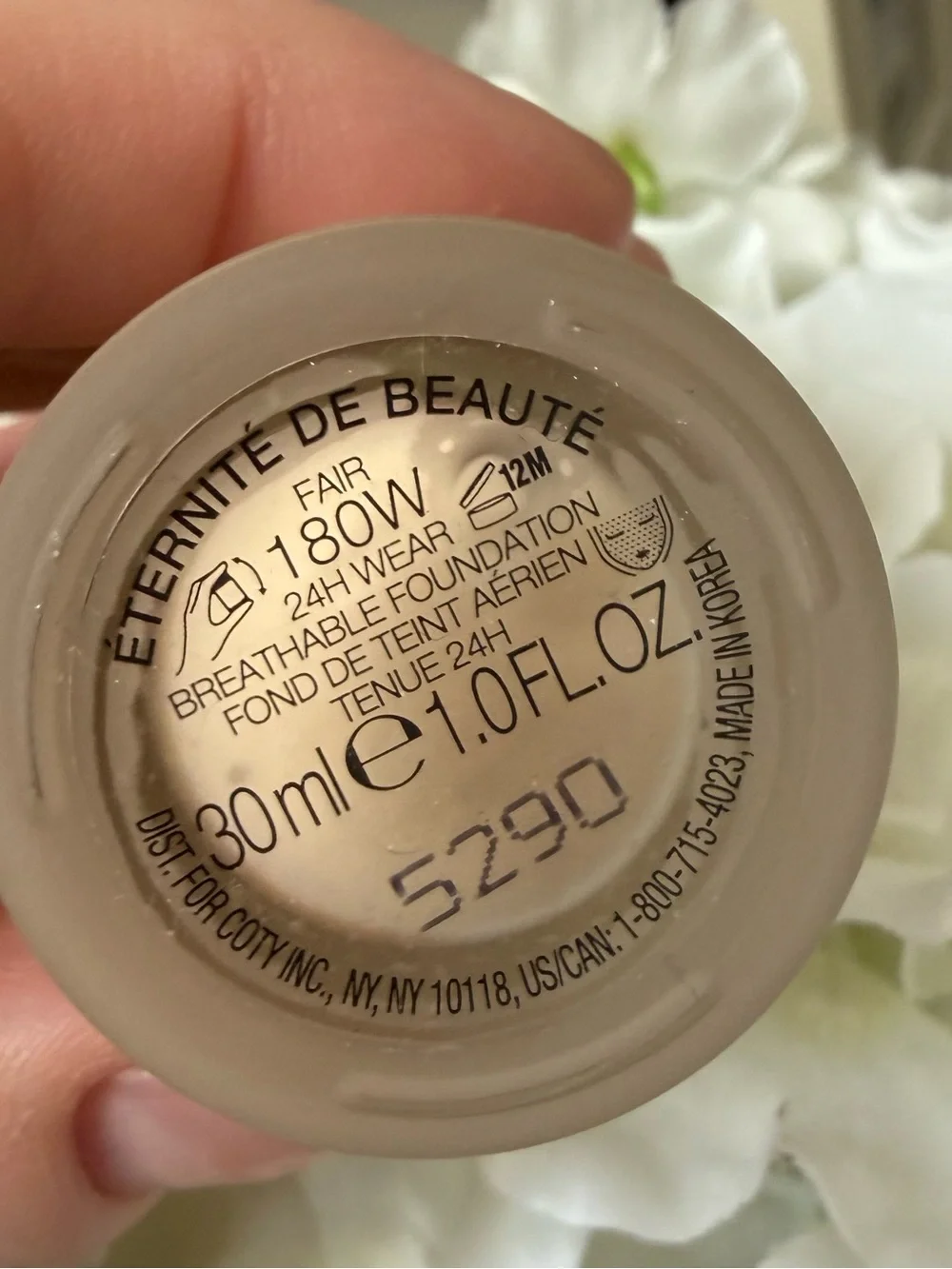 24H Wear Breathable Foundation Luminous Matte Finish by Gucci Beauty Fair 180W